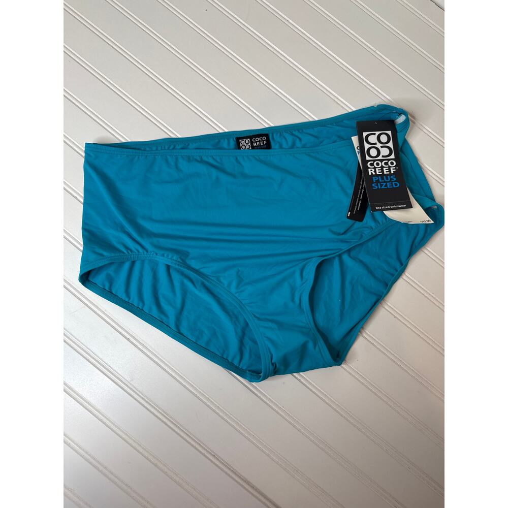 NWT Free Country Tie Dye Bandeau & Coco Reef Bikini Bottom Swim Bundle Plus 3X - Picture 7 of 9